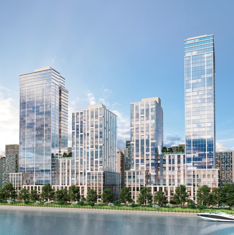 NYC Lightstone Towers, located in Bronx, NY